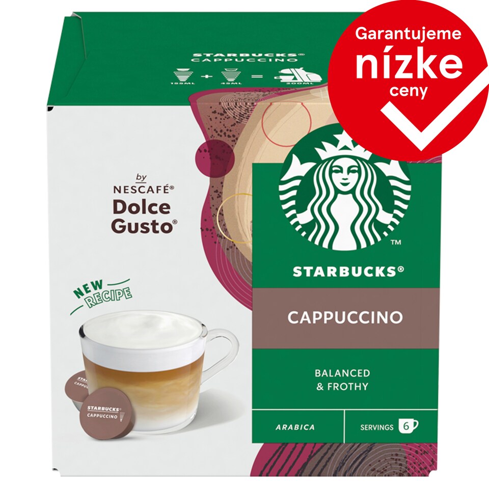 image 1 of STARBUCKS Cappuccino by NESCAFÉ Dolce Gusto - 12 Capsules (6 Cups)