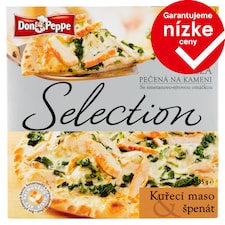 Don Peppe Selection Pizza kuracie mäso & špenát 435 g