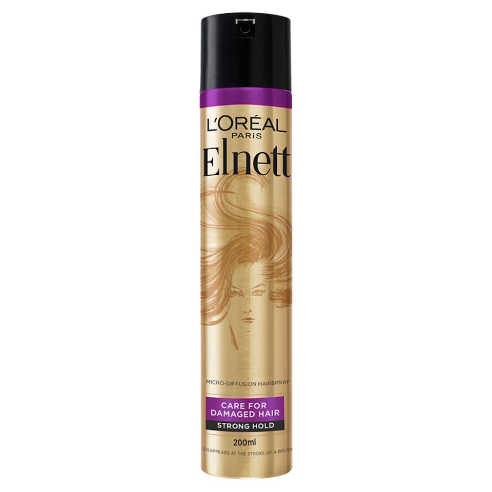image 1 of L'Oreal Paris Elnett Damaged Strong Hold 200ml