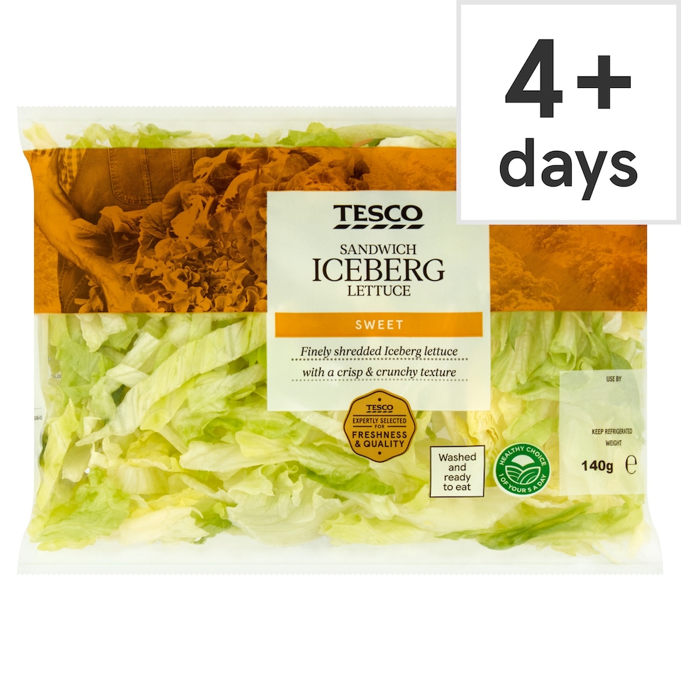 Tesco Sandwich Iceberg Lettuce