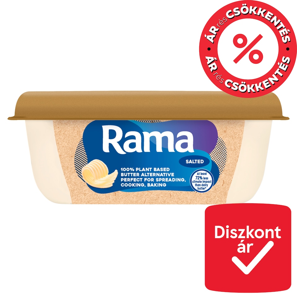 Rama 79% zsírtartalmú margarin 200 g  1. kép