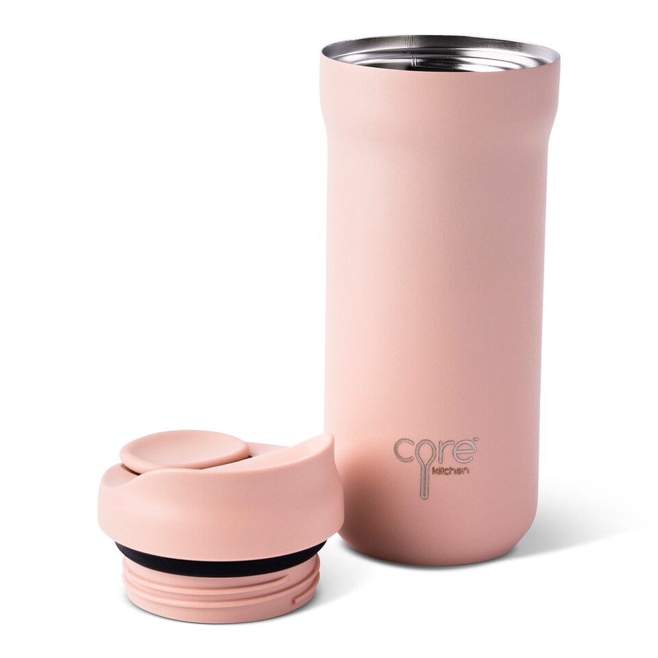 image 1 of Core Kitchen Pink Mocha Coffee Cup 355ml