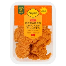 Najma Halal Spicy Breaded Chicken Fillets 300G