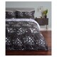 image 1 of Fox & Ivy 200Tc Mono Floral Duvet Set Double