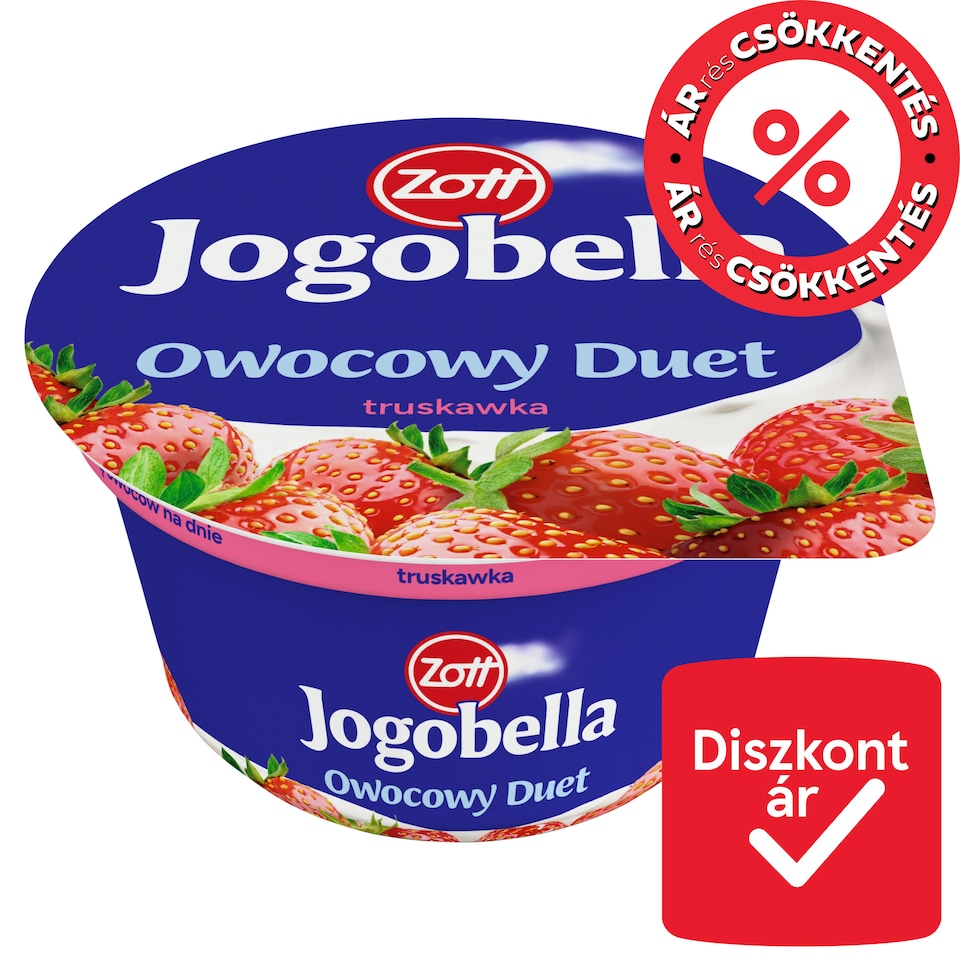 Zott Jogobella élőflórás, savanyított tejszínes desszert 180 g