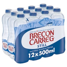 Brecon Carreg Still Mineral Water 12X500ml
