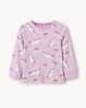 image 3 of F&F Girls Pure Cotton Unicorn Pyjama Set in Lilac
