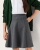 image 2 of F&F School Girls 2-Pack Cotton Rich Skirts in Grey
