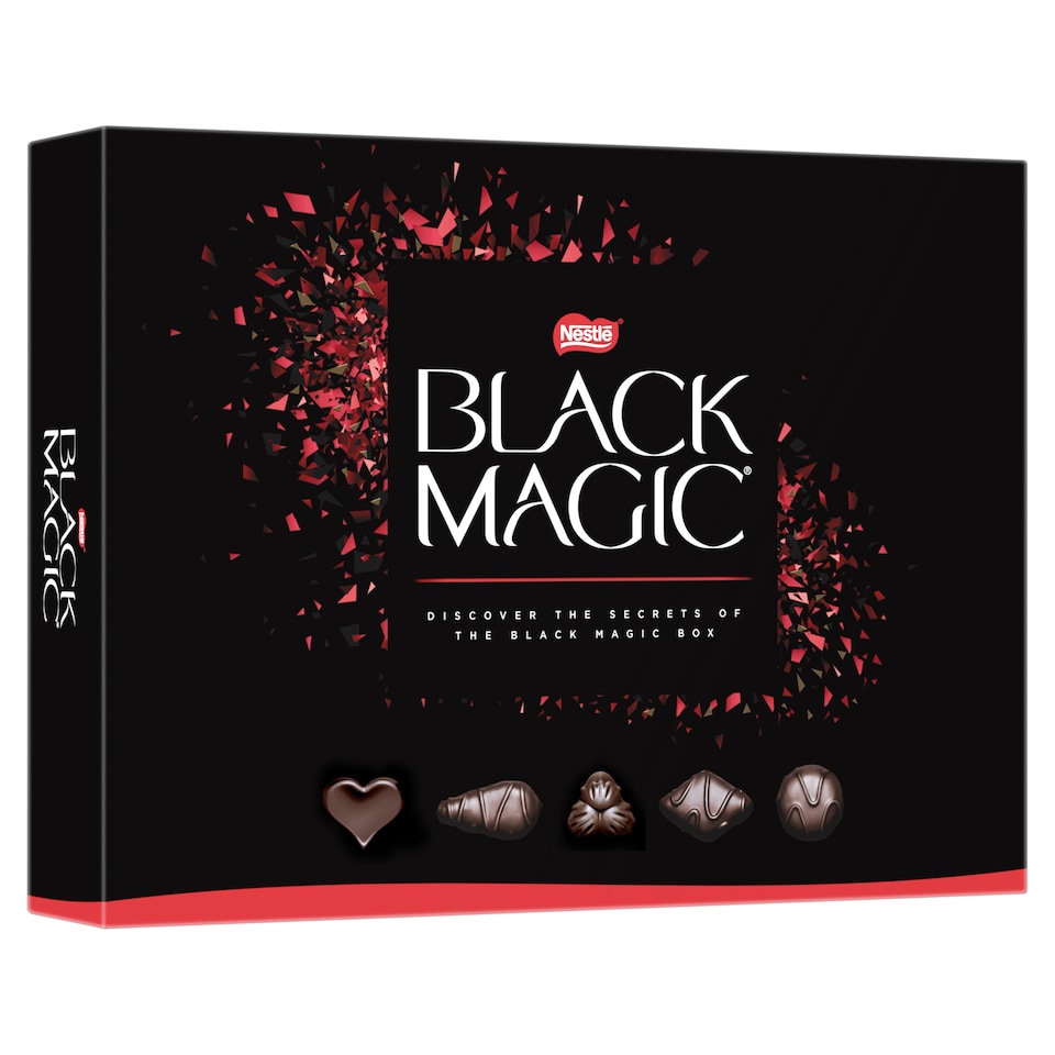 image 1 of Black Magic Dark Chocolate Box 348g