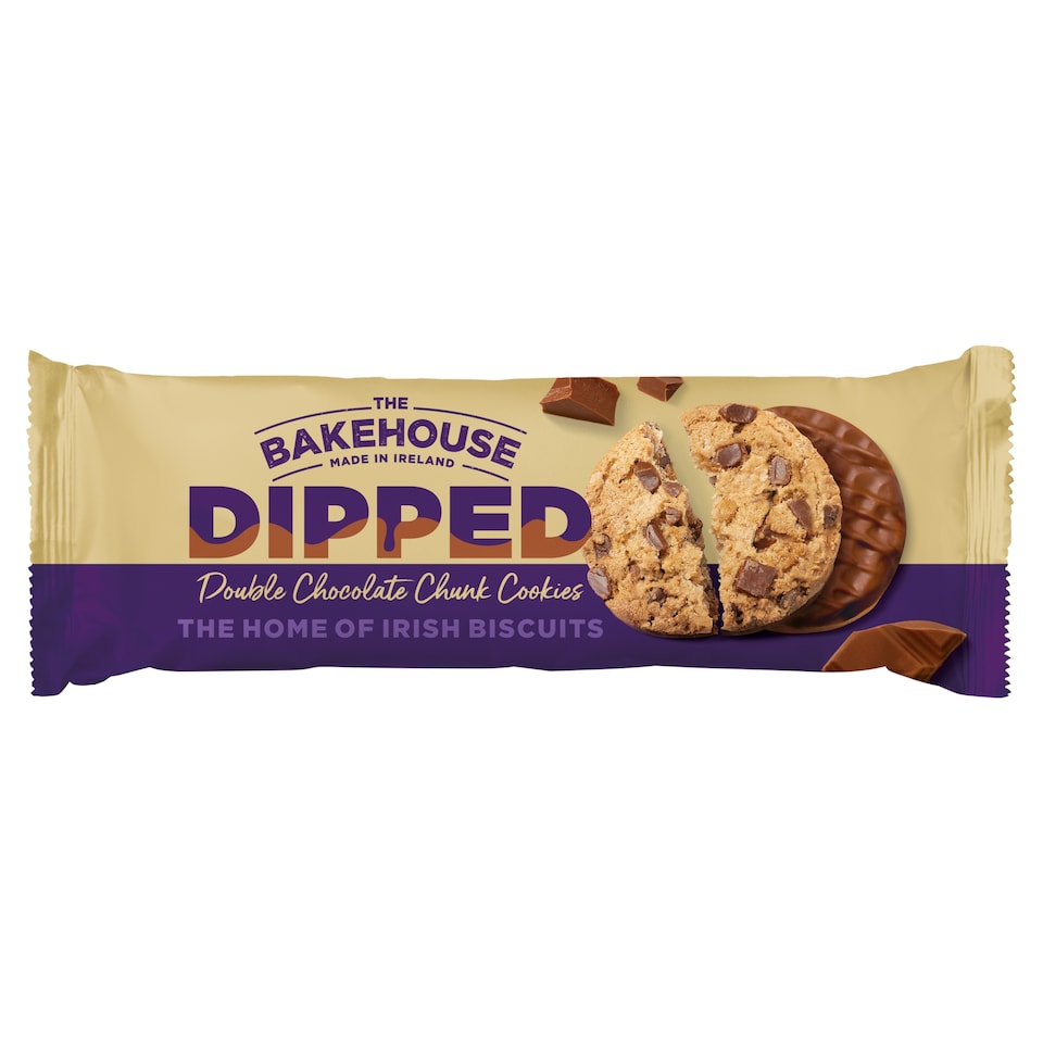 The Bakehouse Dipped Double Milk Chocolate Ckies 230G