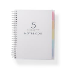 Paperchase A4 5 Subject Notebook