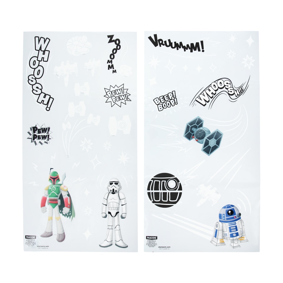 image 1 of Star Wars Glow In The Dark Wall Decals