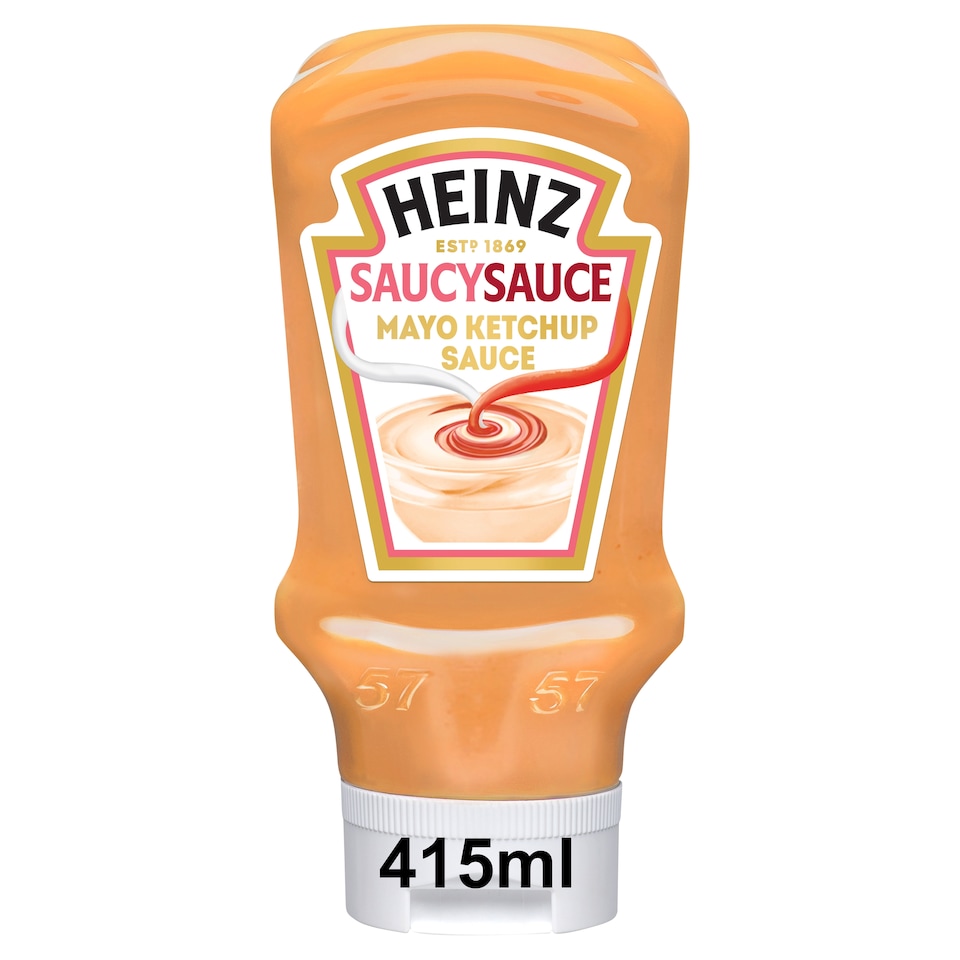 image 1 of Heinz Saucy Mayonnaise Ketchup Sauce 425G