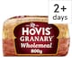 image 1 of Hovis Authentic Granary Wholemeal Sliced Bread 800g