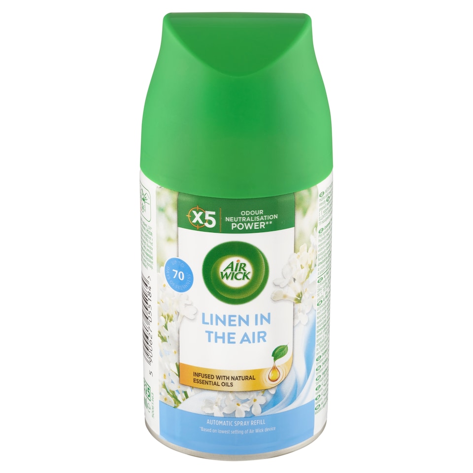 Obrázek 1 pro produkt Air Wick Freshmatic Náplň do osvěžovače vzduchu prádlo ve vánku 250ml