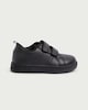 image 1 of F&F School Boys Double Strap Fastening Trainers in Black