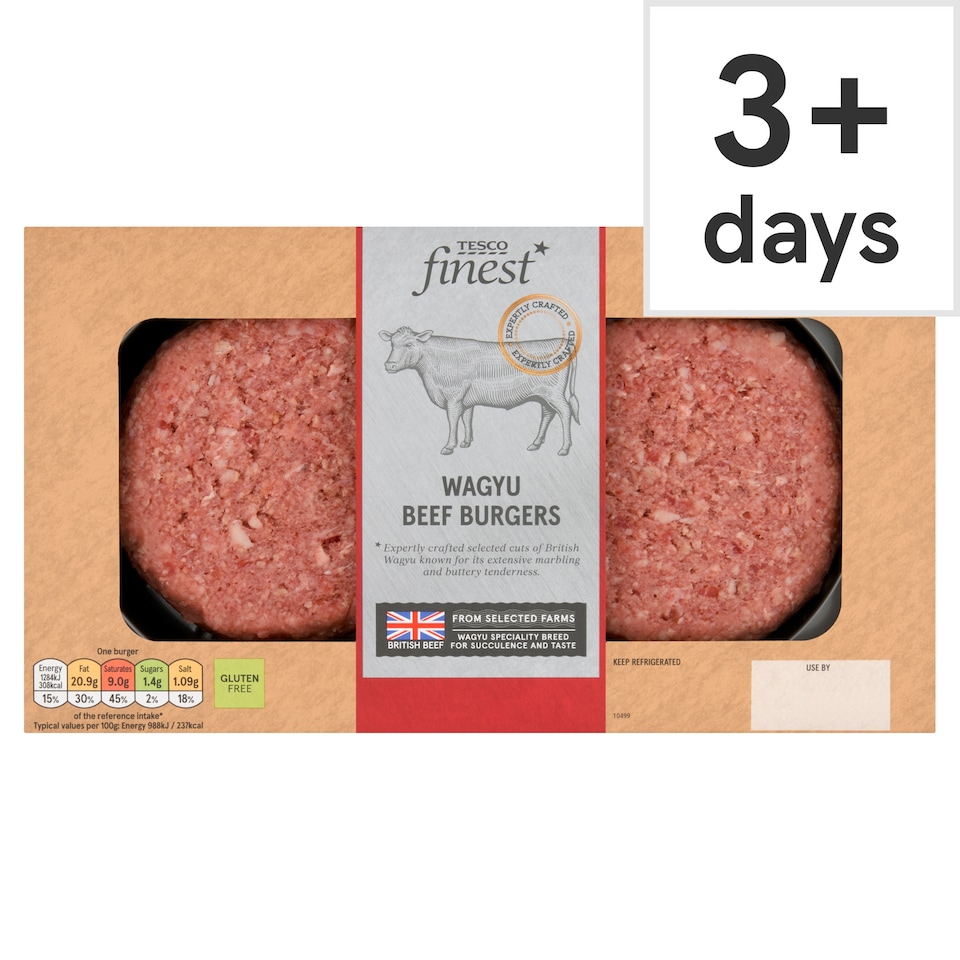 Tesco Finest Wagyu Burger 340G