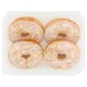 image 2 of Tesco White Iced Ring Doughnuts 4 Pack