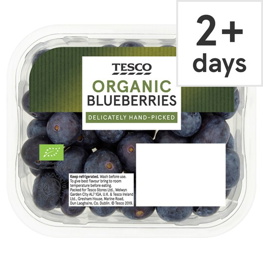 Tesco Organic Blueberries 150g - Tesco Groceries Tesco Organic Blueberries 150g - Tesco Groceries
