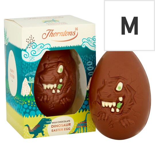 Thorntons Milk Chocolate Dinosaur Egg Tesco Groceries