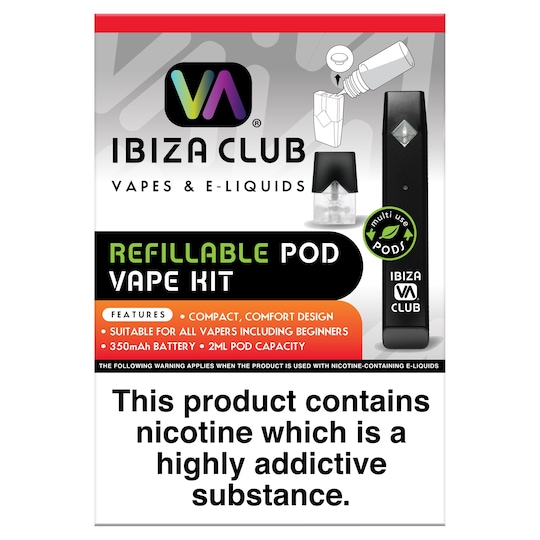 ibiza-club-vape-e-liquids-refill-pod-vape-kit-tesco-groceries