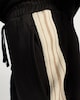 image 3 of The F&F Edit Woven Side Stripe Drawstring Joggers in Black