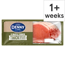 Denny Thick Cut Maple Cured Bacon 240G