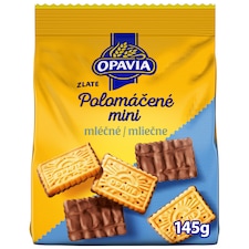 Opavia sušenky Zlaté Polomáčené Mini mléčné 145g