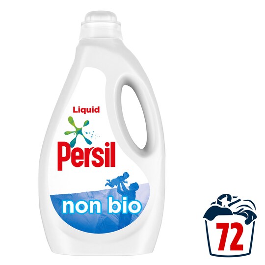 Persil Non Biological Liquid Detergent 72 Washes 1944Ml Tesco Groceries