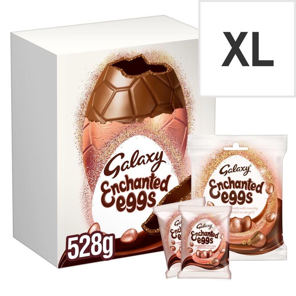 Galaxy Enchanted Eggs Chocolate Giant Easter Egg 528G Tesco Groceries