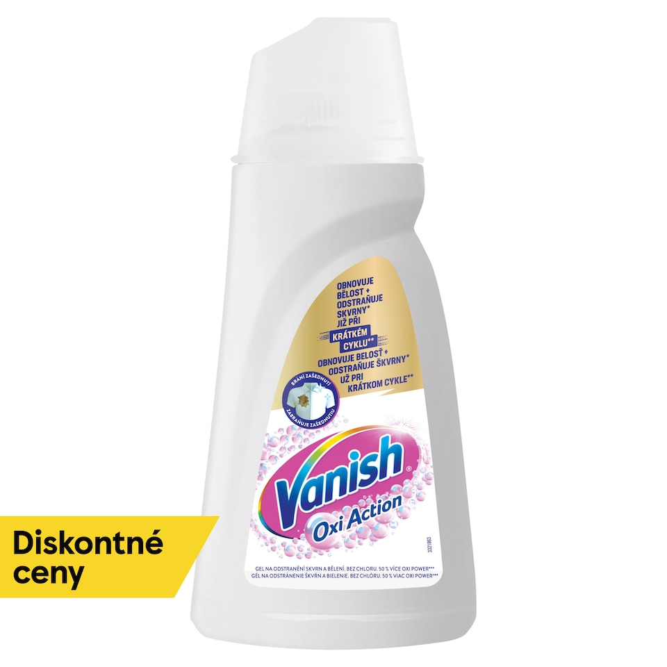 Vanish Oxi Action Gel for Whitening and Stain Removal 1 L