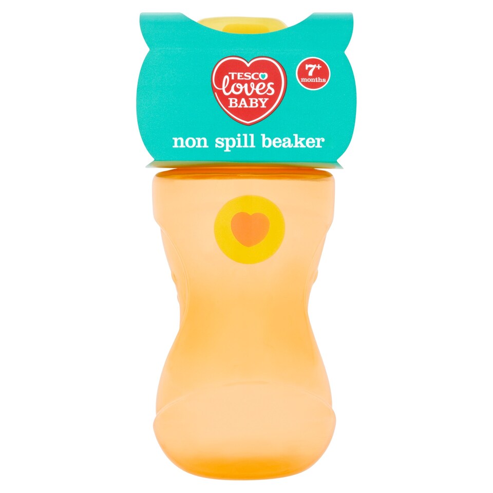 image 1 of Tesco Loves Baby Non Spill Beaker Blue