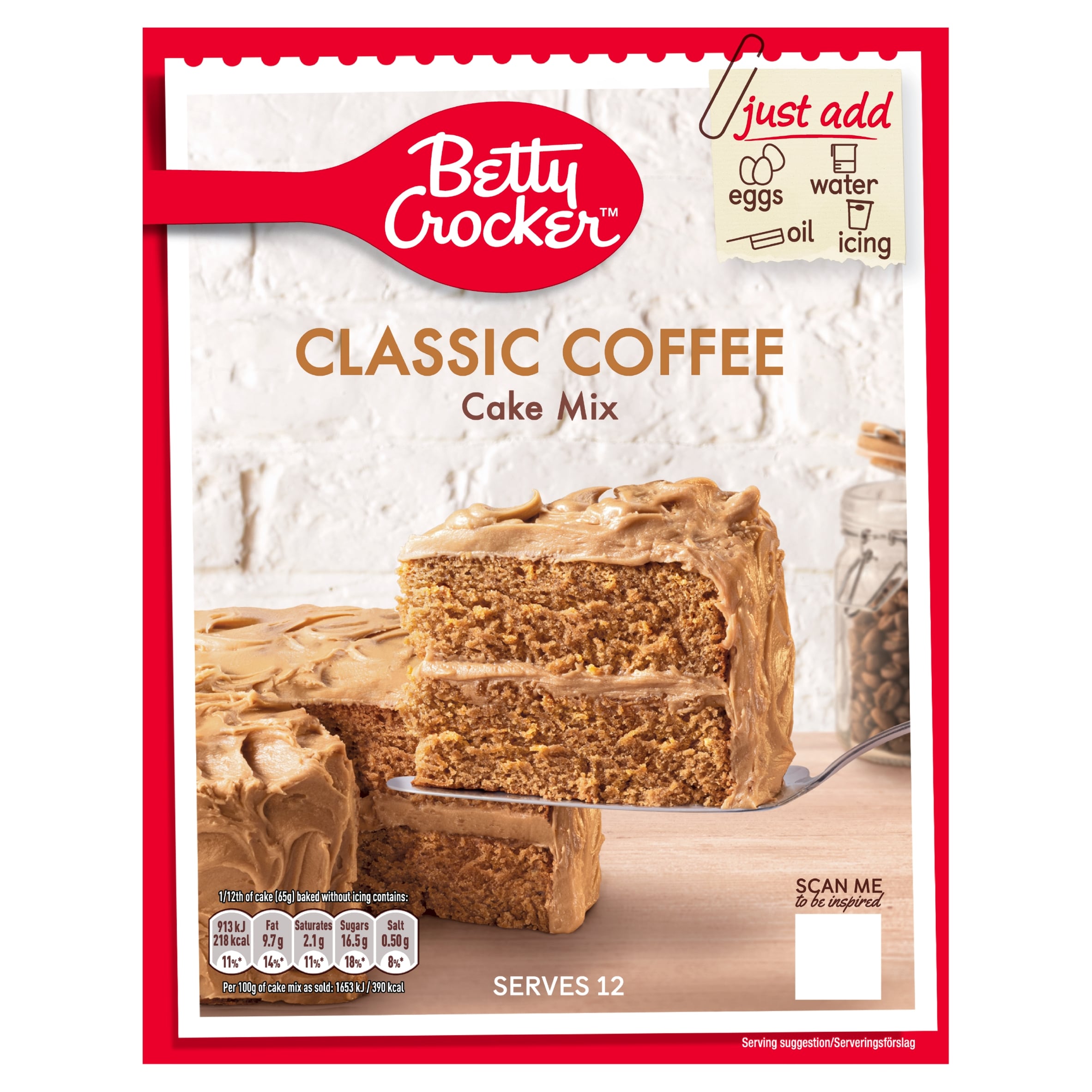 Betty Crocker Coffee Cake Mix 425G