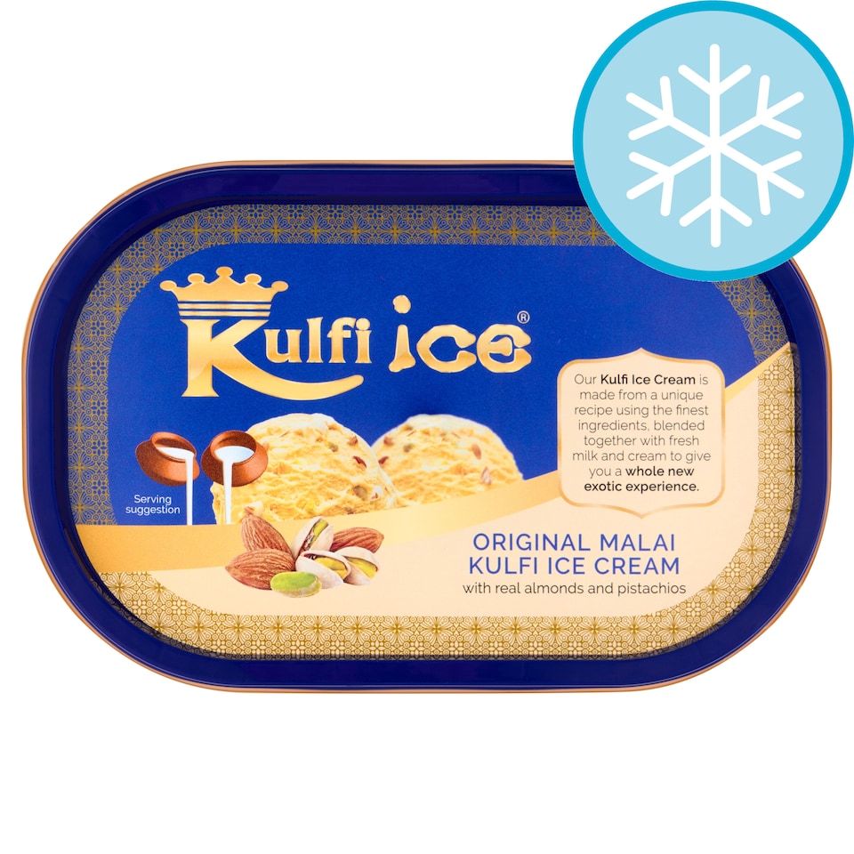 Kulfi Ice Original Malai Kulfi Ice Cream 1 Litre