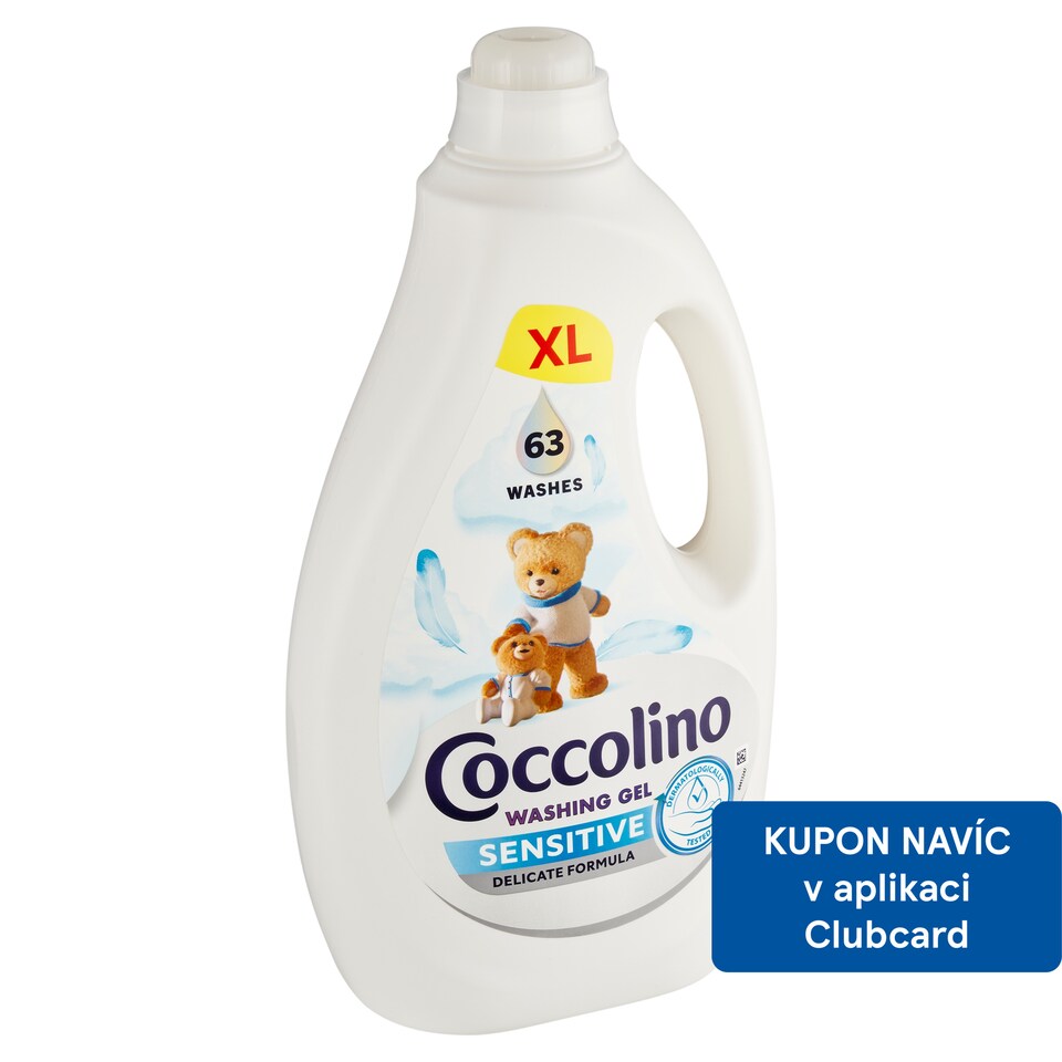 image 1 of Coccolino Sensitive Washing Gel 63 Washes 2.52L