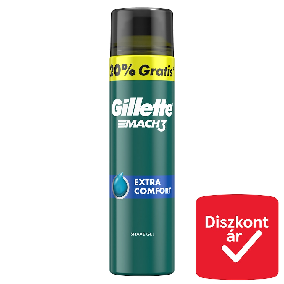 Gillette Mach3 Extra Comfort Men's Shaving Gel 240ml 