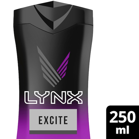Lynx Excite Shower Gel 250Ml Tesco Groceries