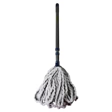 Tesco Microfibre Mop Blue Grey