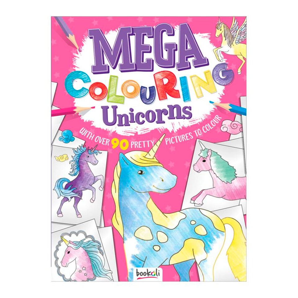 Megatastic Colouring Unicorns