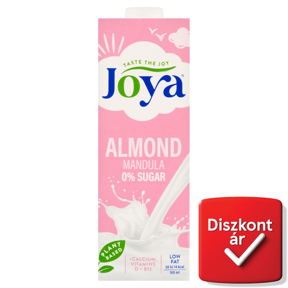 Joya mandulaital kalciummal 0% cukor UHT 1 l  1. kép