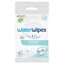 WaterWipes On The Go Wipes 10 Pack