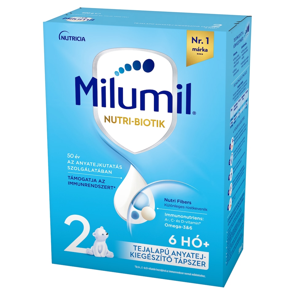 image 1 of Milumil Nutri-Biotik 2 Milk-Based Breast-Milk Supplement 6 Months+ 500 g