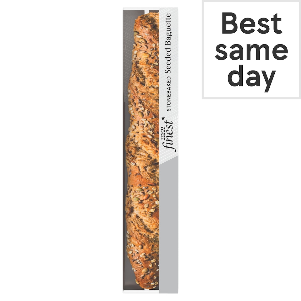 Tesco Finest Seeded Baguette
