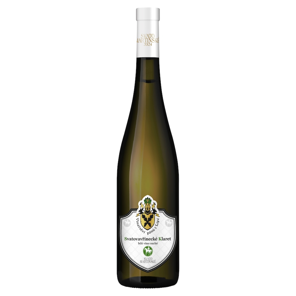 Vinařství pánů z Lipé St. Lawrence Claret St. Martin Moravian Regional Wine White Dry 0.75L