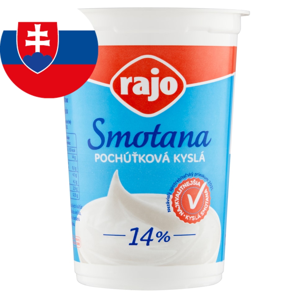 image 1 of Rajo Sour Cream Delicatessen 14% 250 g