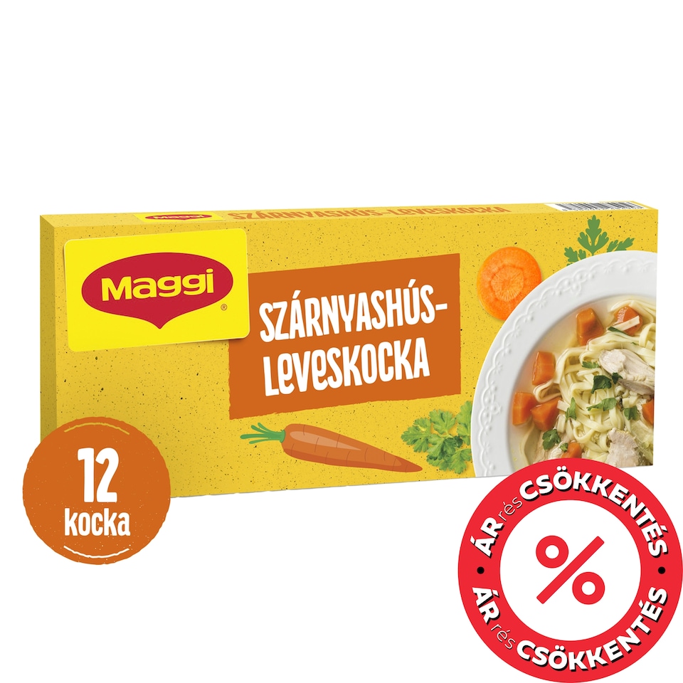 Maggi Szárnyashúsleves-kocka 120 g