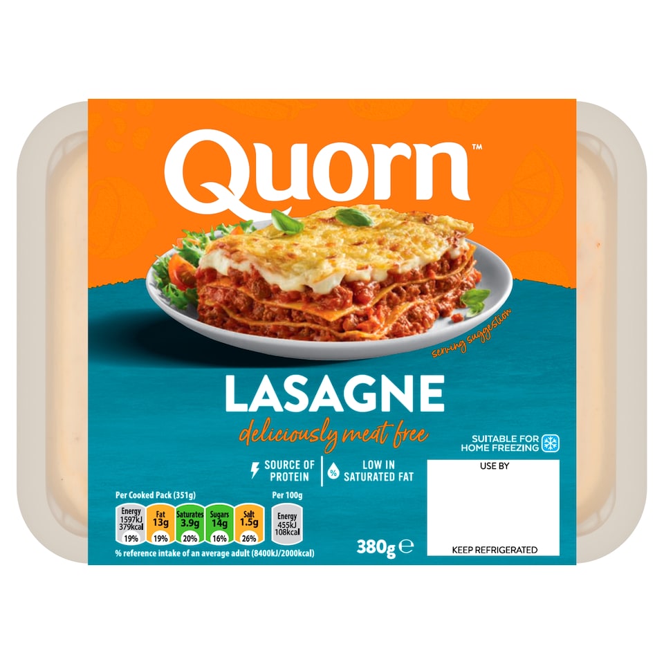 Quorn Lasagne 380G