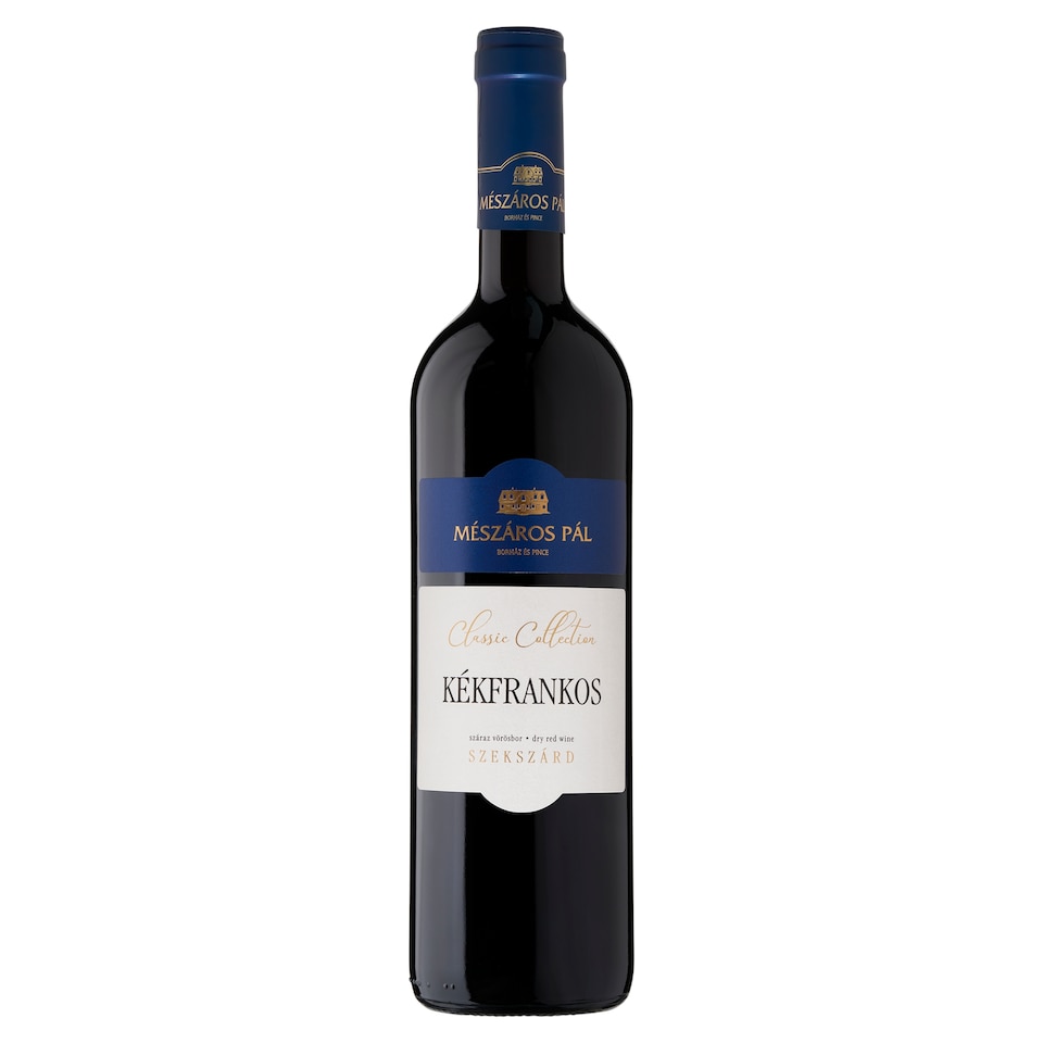 Mészáros Pál Classic Collection Szekszárdi Kékfrankos száraz vörösbor 13,5% 0,75 l