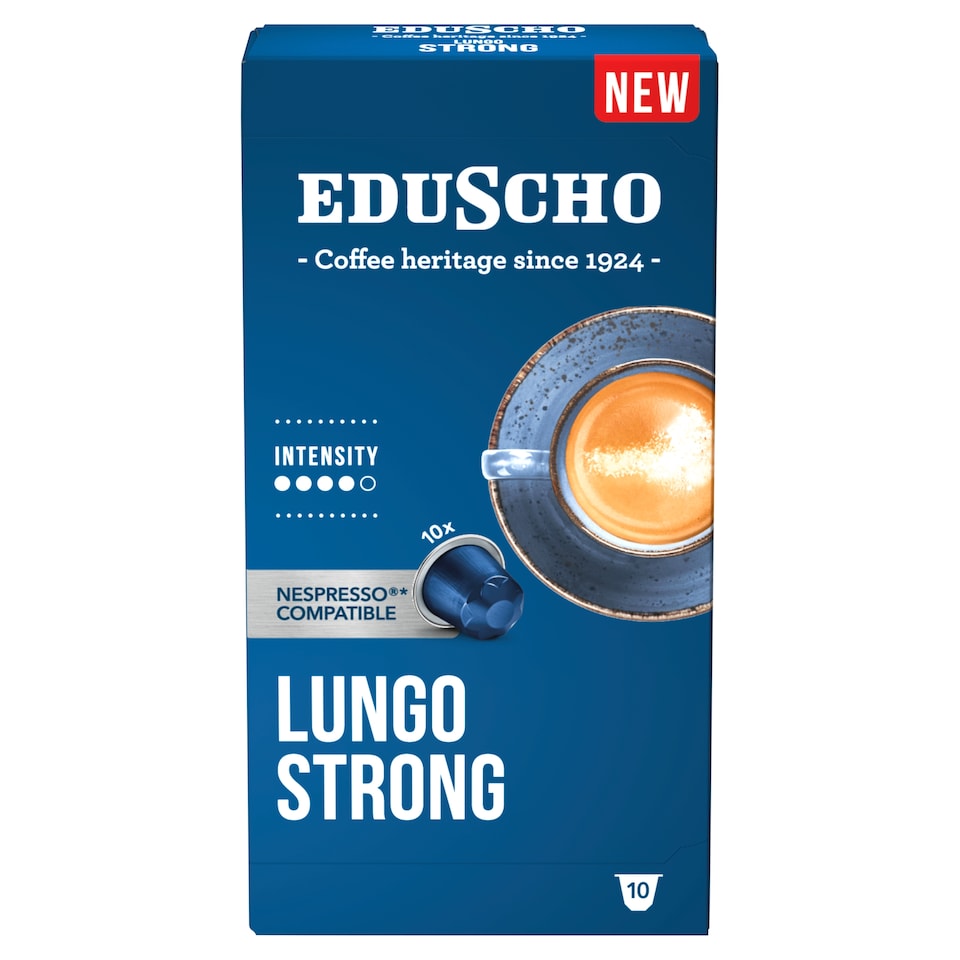 Eduscho Lungo Strong kávékapszula 10 db 48 g  1. kép