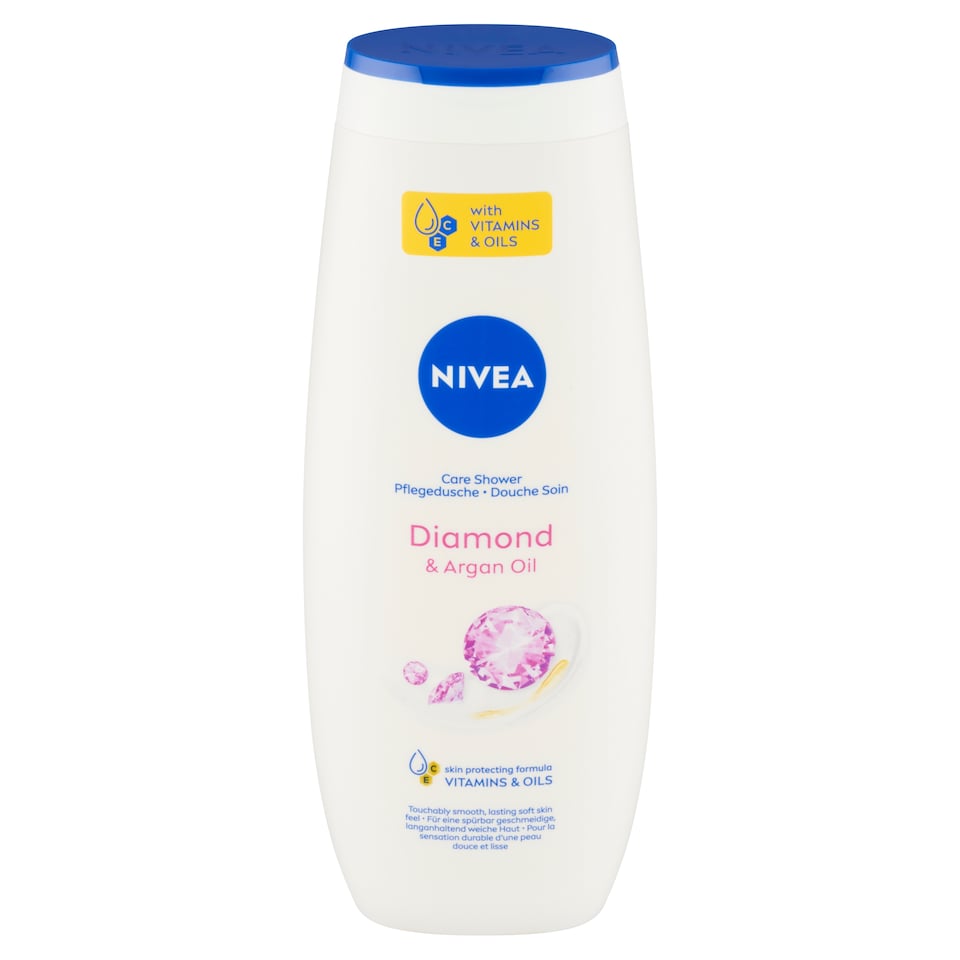 obrázok 1 z Nivea Diamond & Argan Oil Ošetrujúci sprchovací gél 500 ml